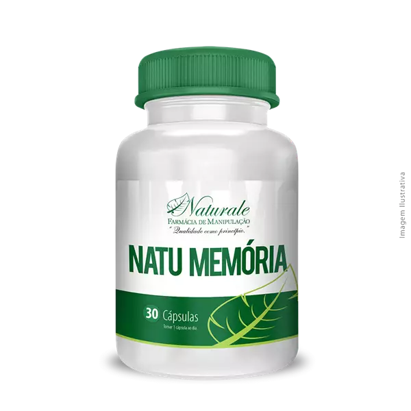 Natu Memória 30 Cápsulas