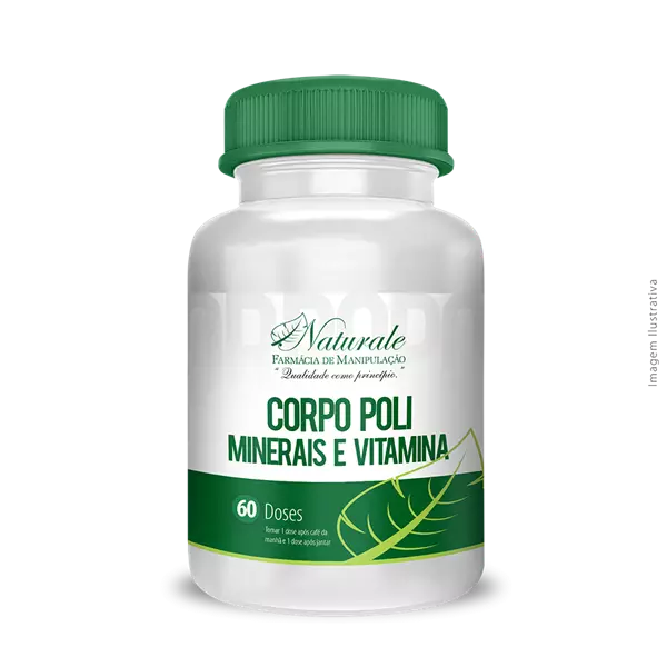 Corpo Poli Minerais e Vitaminas 60 Doses