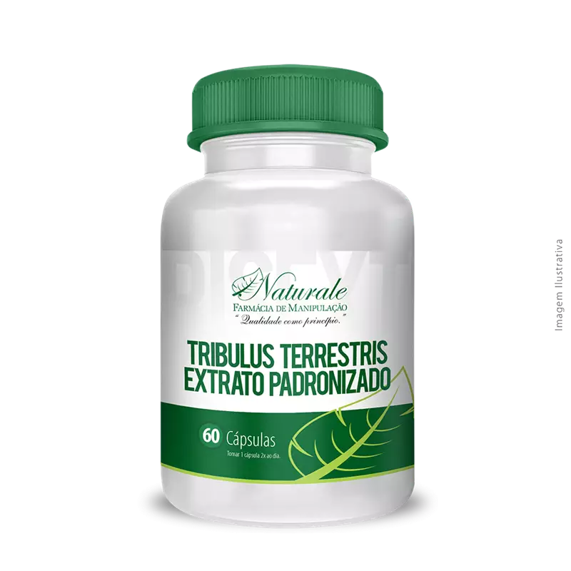 Tribulus Terrestris Extrato Padronizado 60 Cápsulas