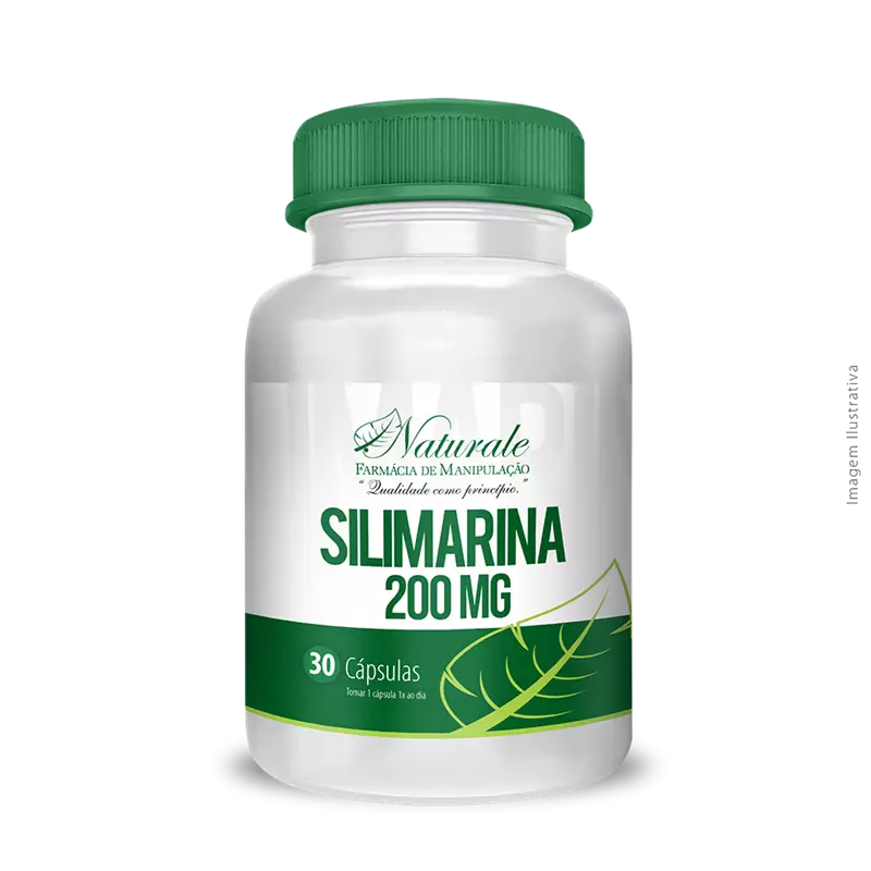 Silimarina 200mg 30 Cápsulas