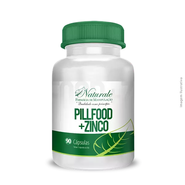 Pill Food + Zinco 90 Cápsulas