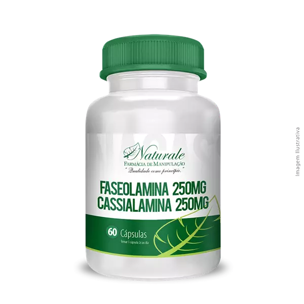 Faseolamina 250mg / Cassialamina 250mg 60 Cápsulas