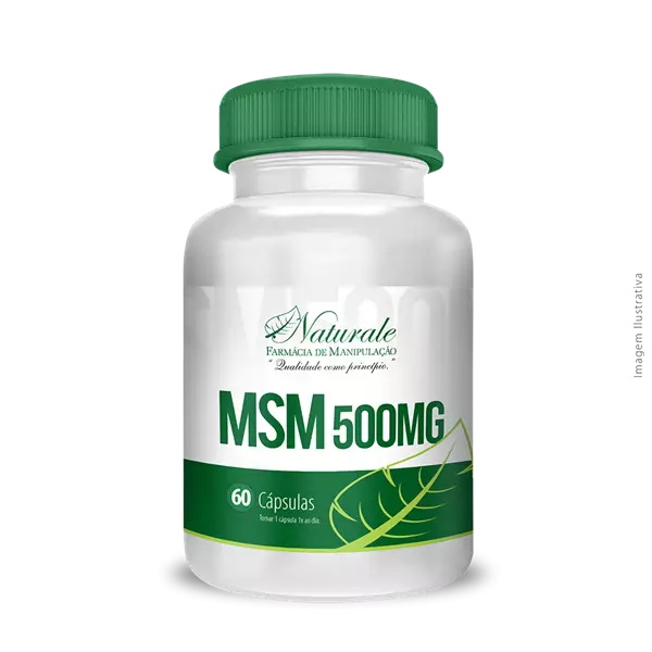 MSM 500mg 60 Cápsulas